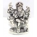Durga Tiger Statue 70% Silver Figurine Mata Ambe Idol Goddess India Article W456